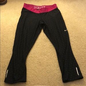 Nike print Dri-fit crop legging